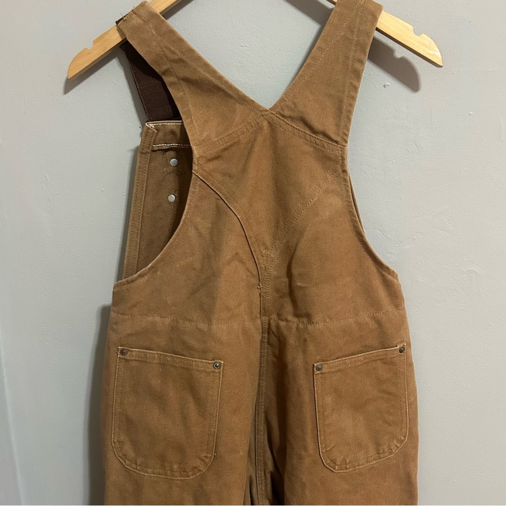 Carhartt Kids Insulated Bibs Overalls XL - Picture 5 of 11